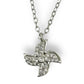 Beautiful Crystal Anxiety , ADHD fidget spinning necklaces P17