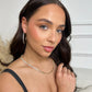 Tennis crystal necklace in Silver gold or rose gold options D1