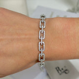 SCARLETTEbu adjustable square link bangles in gold or silver.   Free size P2